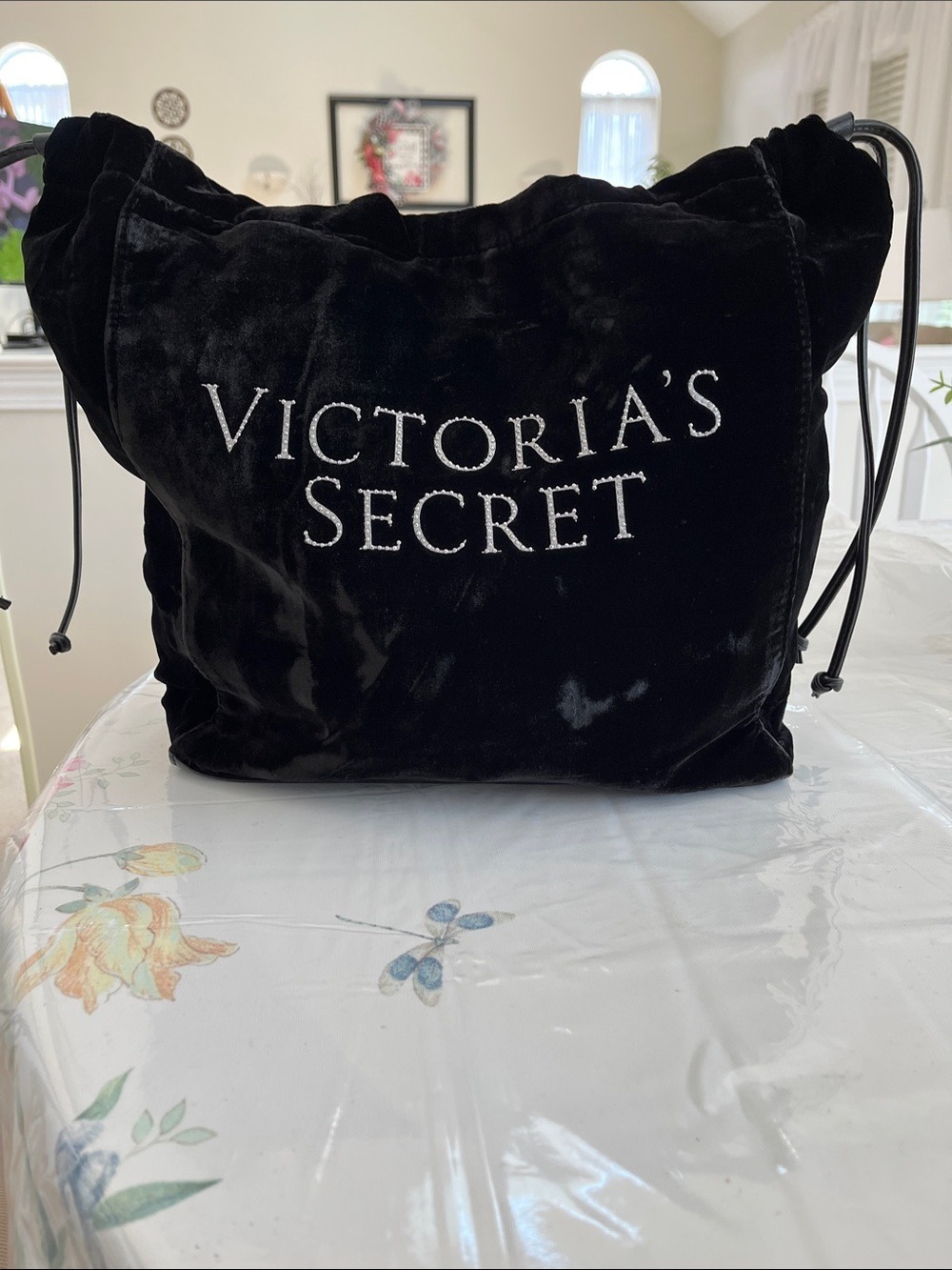 Victoria's Secret Velvet bag
